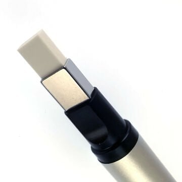 Tombow Mono Zero Kalem Silgi Yassı Uç 2.5x5mm Gümüş