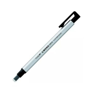 Tombow Mono Zero Kalem Silgi Yassı Uç 2.5x5mm Gümüş