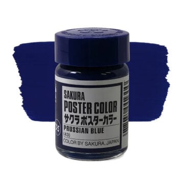 Sakura Poster Color Guaj Boya 30ml 043 Prussian Blue