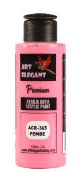 Art Elegant Akrilik Boya 120ml Acr-365 Pembe