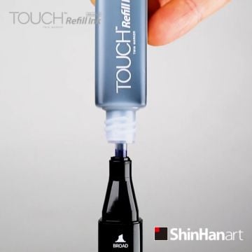 Shinhanart Touch Ink Alkol Bazlı Mürekkep 20ml R135 Pale Cherry Pink