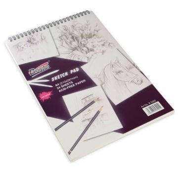 Bianyo Eskiz Defter 150gr A4 21x29,7cm 24yp Spiralli