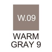 Zig Kurecolor KC3000 Twin S Marker Kalem W09 Warm Gray 9
