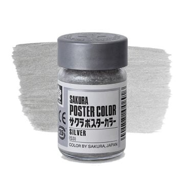 Sakura Poster Color Guaj Boya 30ml 053 Silver