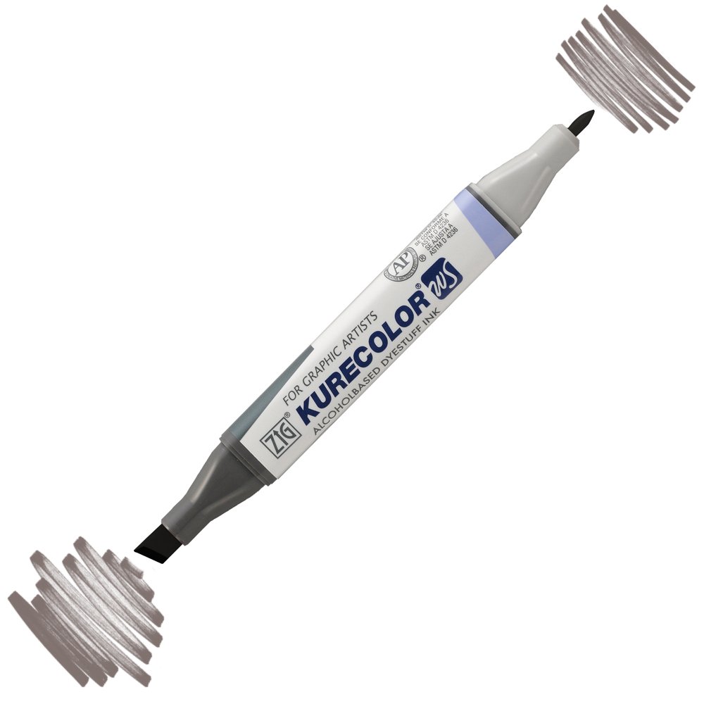 Zig Kurecolor Kc3000 Twin S Marker Kalem W10 Warm Gray 10