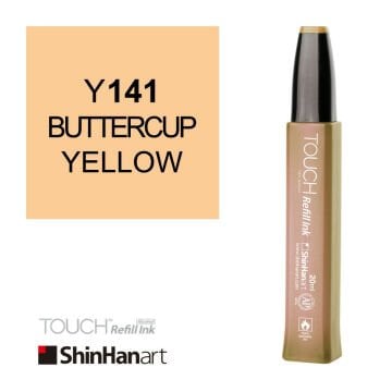 Shinhanart Touch Ink Alkol Bazlı Mürekkep 20ml Y141 Buttercup Yellow