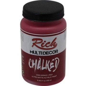 Rich Multi Decor Chalked Boya 250gr 4590 Kırmızı