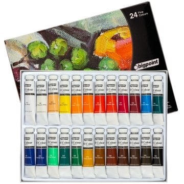 Bigpoint Yağlı Boya Seti 24 Renk x 12ml
