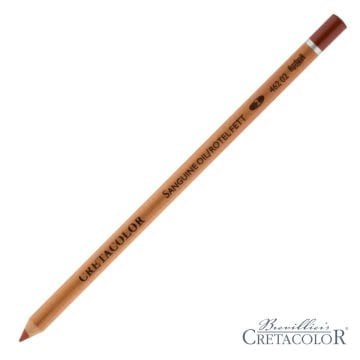 Cretacolor Oil Pencil Çizim Kalemi Sanguine Medium 46202
