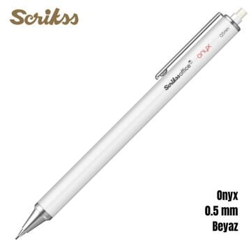 Scrikss Versatil Kalem Onyx 0.5mm Beyaz