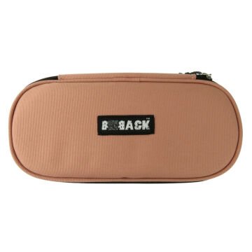 BBack Tek Bölmeli Fonksiyonel Kalem Çantası 22x10,5x6cm Pudra