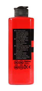 Art Elegant Akrilik Boya 400ml Acr-349 Kan Kırmızı