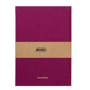Yıldız Sert Kapaklı Prime 14x20cm 80yp Çizgisiz Fuşya Caretta