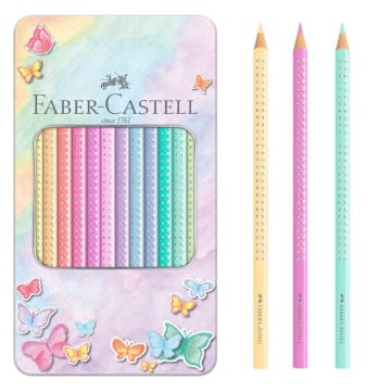 Faber Castell Sparkle Boya Kalem Kelebek Seti 12li