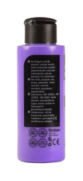 Art Elegant Akrilik Boya 120ml Acr-475 Mor