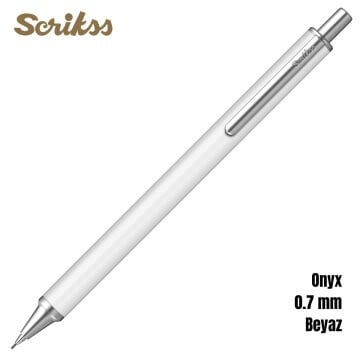 Scrikss Versatil Kalem Onyx 0.7mm Beyaz
