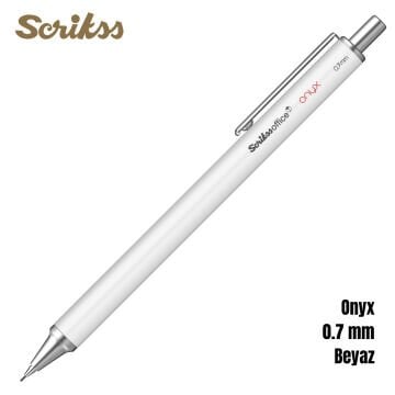 Scrikss Versatil Kalem Onyx 0.7mm Beyaz