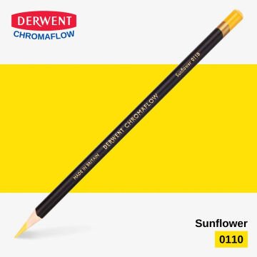 Derwent Chromaflow Kuru Boya Kalemi 0110 Sunflower