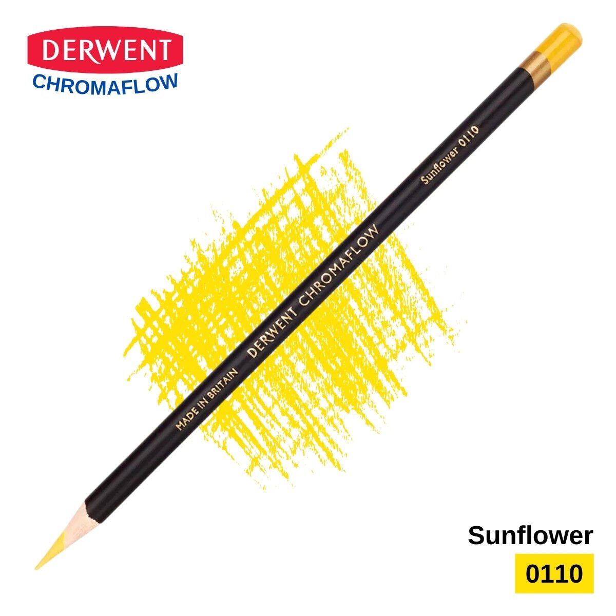 Derwent Chromaflow Kuru Boya Kalemi 0110 Sunflower
