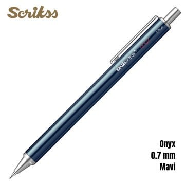 Scrikss Versatil Kalem Onyx 0.7mm Mavi