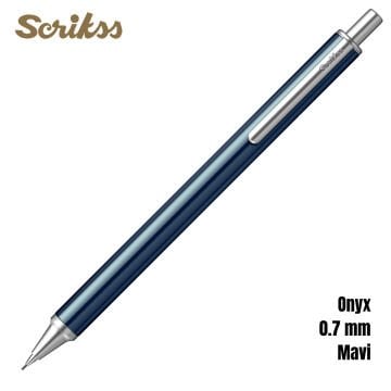 Scrikss Versatil Kalem Onyx 0.7mm Mavi