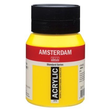 Amsterdam Akrilik Boya 500ml 272 Transparent Yellow Medium