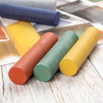 Cretacolor Art Chunky Colored Charcoal Renkli Kömür Çubuk Seti 12 Renk 49799