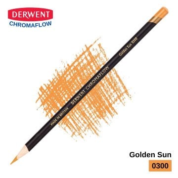 Derwent Chromaflow Kuru Boya Kalemi 0300 Golden Sun