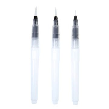 Lale Sanat Su Hazneli Fırça Seti 3lü