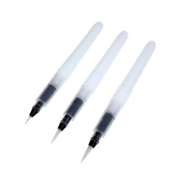 Lale Sanat Su Hazneli Fırça Seti 3lü