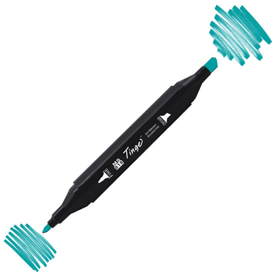 Tinge Twin Çift Uçlu Marker Kalemi B65 Ice Blue