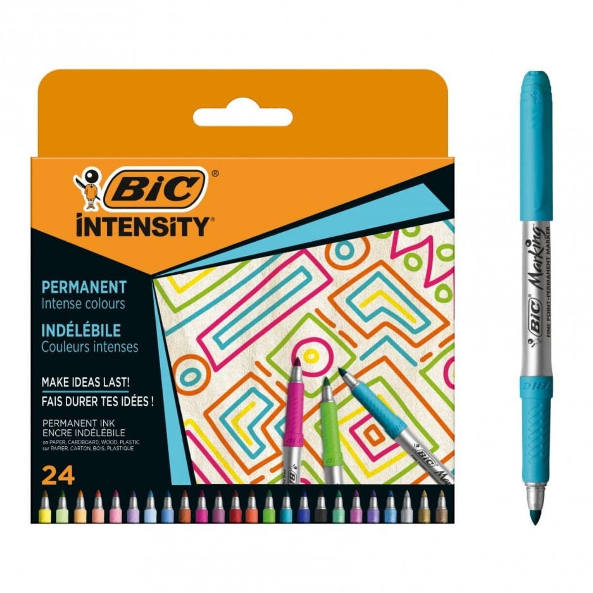 Bic İntensity Permanent Marker Seti 24lü