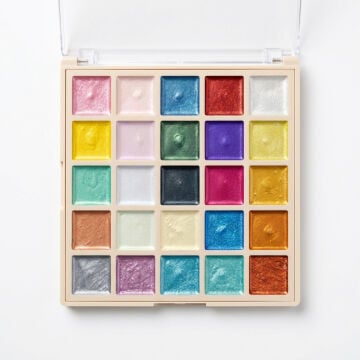 Craft And Arts Profesyonel Sulu Boya Tablet Seti 25li Metalik