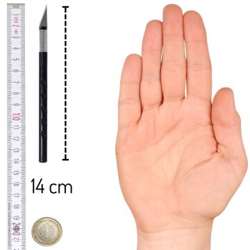 Lale Sanat Kretuar Bıçağı 5li Yedek