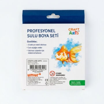 Craft And Arts Profesyonel Sulu Boya Tablet Seti 25li