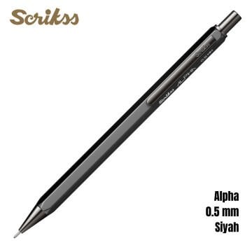Scrikss Versatil Kalem Alpha 0.5mm Siyah