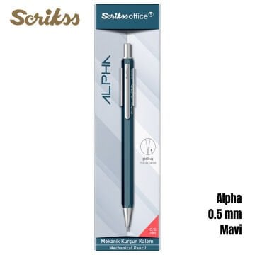 Scrikss Versatil Kalem Alpha 0.5mm Mavi