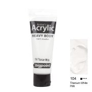 Bigpoint Akrilik Boya 75ml 104 Titanium White