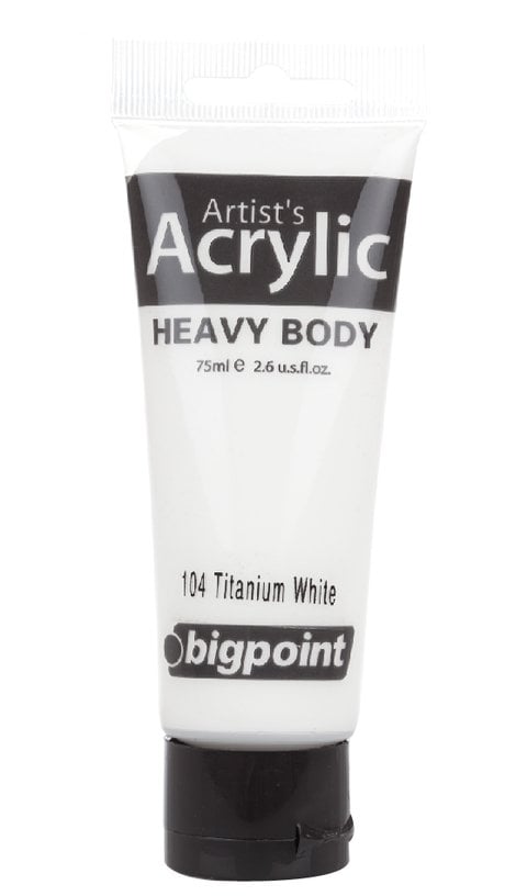 Bigpoint Akrilik Boya 75ml 104 Titanium White