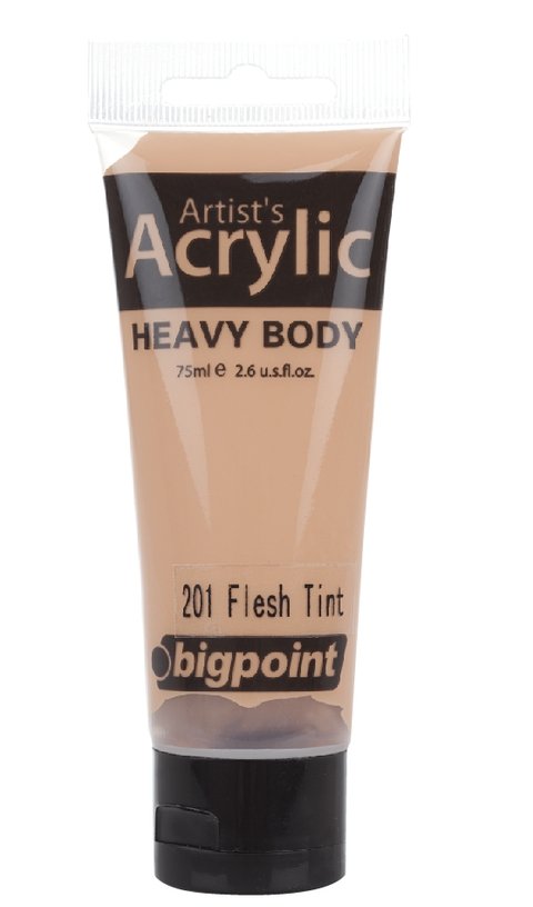 Bigpoint Akrilik Boya 75ml 201 Flesh Tint