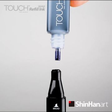 Shinhanart Touch Ink Alkol Bazlı Mürekkep 20ml CG3 Cool Grey