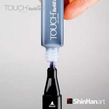 Shinhanart Touch Ink Alkol Bazlı Mürekkep 20ml CG3 Cool Grey