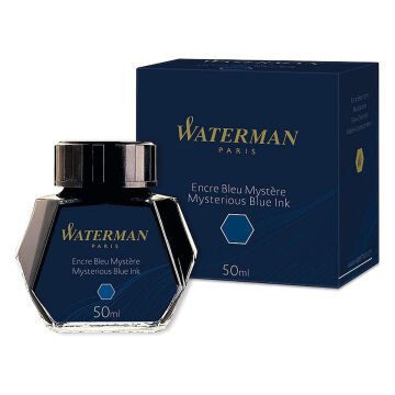 Waterman Şişe Mürekkep 50ml Mysterious Blue