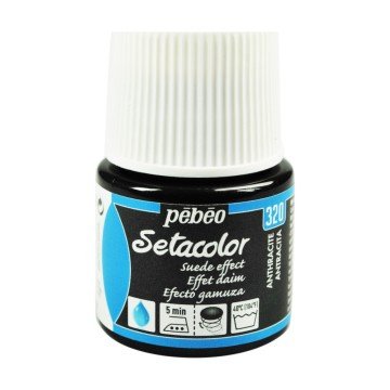 Pebeo Setacolor Suede Effect Kumaş Boyası 45ml 320 Anthracite