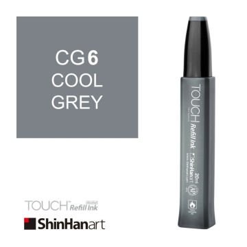 Shinhanart Touch Ink Alkol Bazlı Mürekkep 20ml CG6 Cool Grey