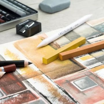 Cretacolor Creativo Drawing Set Premium Çizim Seti Metal Kutu 27 Parça 40031