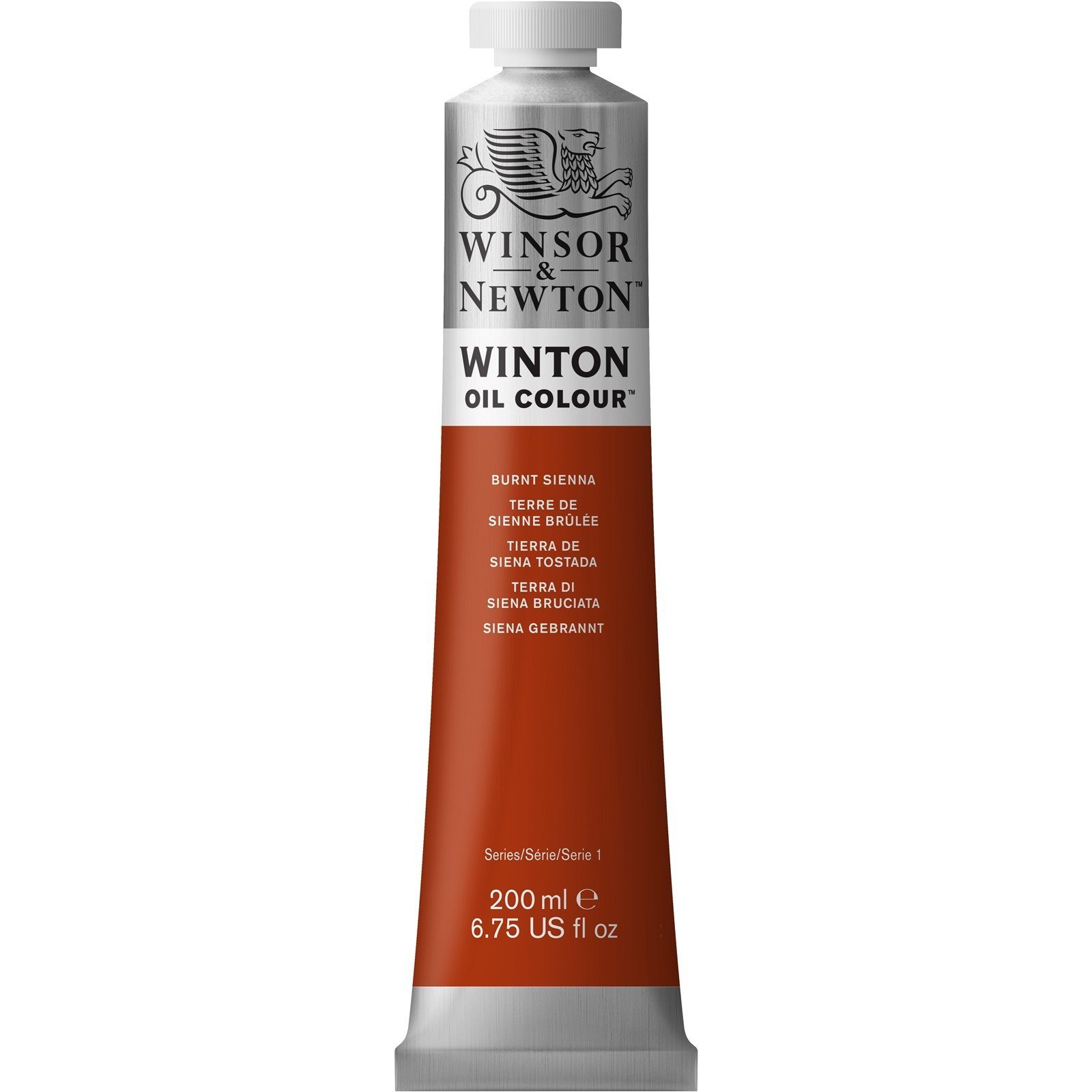 Winsor Newton Winton Yağlı Boya 200ml 074 Burnt Sienna (2)