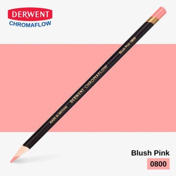 Derwent Chromaflow Kuru Boya Kalemi 0800 Blush Pink