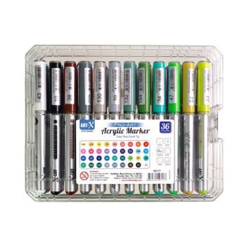 ART-X Pro Art Akrilik Marker Kalem Seti 36lı