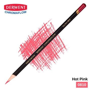 Derwent Chromaflow Kuru Boya Kalemi 0810 Hot Pink